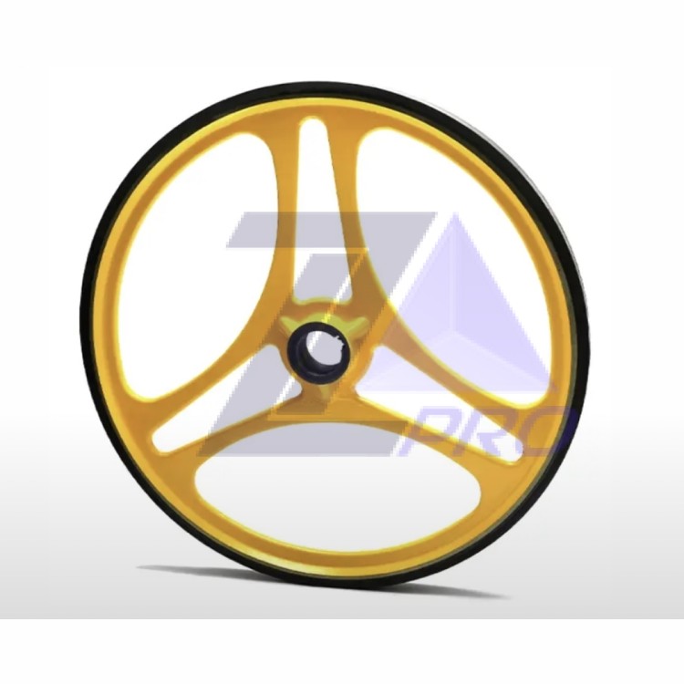 Шкив фрикционный привода поручня эскалатора 580x50x34 FT853688 Thyssen